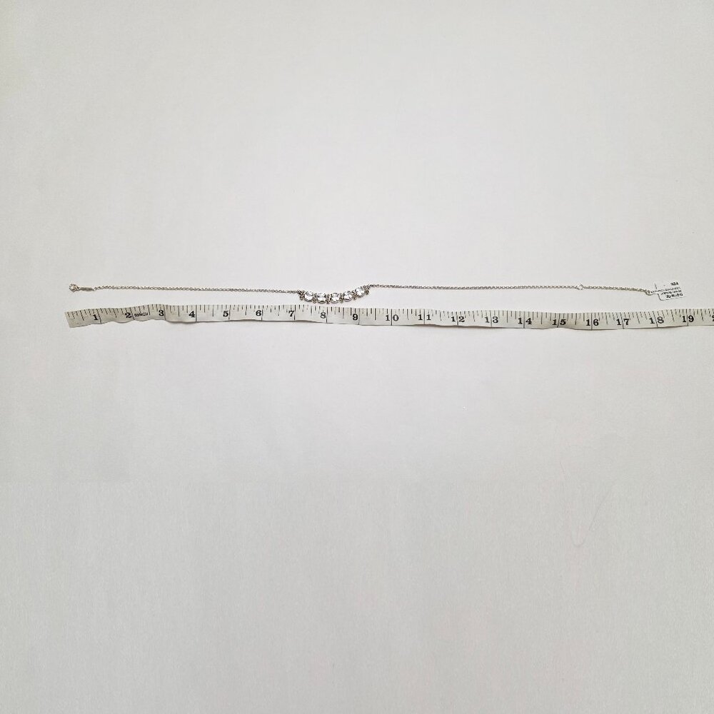 Lagos Rittenhouse Five Station White Topaz Necklace - Picture 13 of 16